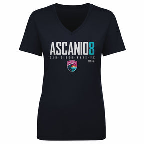 Kimmi Ascanio Women's V-Neck T-Shirt | 500 LEVEL