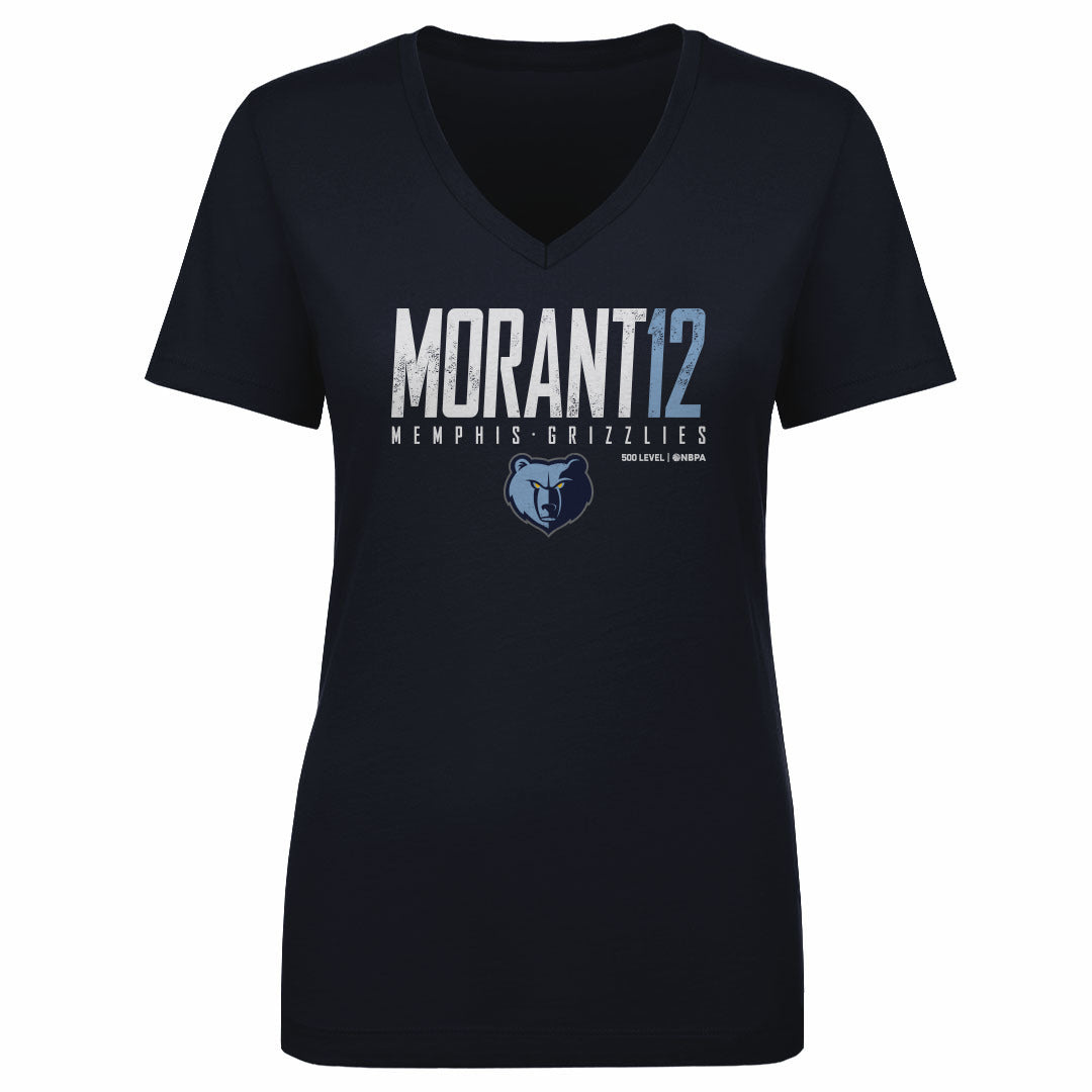 Ja Morant Women's V-Neck T-Shirt | 500 LEVEL