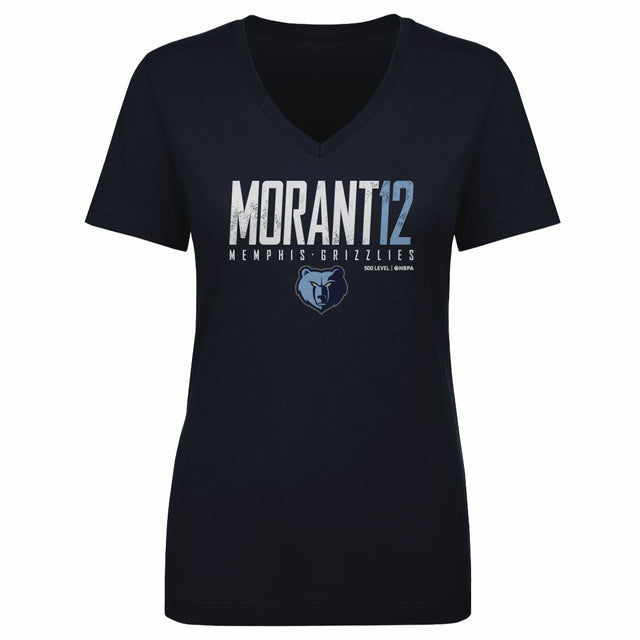 Ja Morant Women's V-Neck T-Shirt | 500 LEVEL