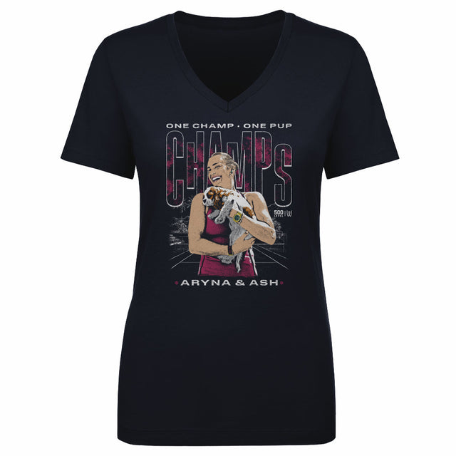Aryna Sabalenka Women's V-Neck T-Shirt | 500 LEVEL