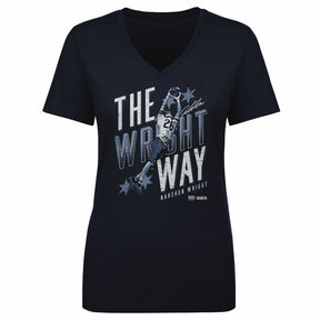 Nahshon Wright Women's V-Neck T-Shirt | 500 LEVEL