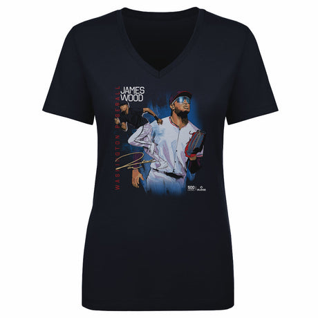 James Wood Women's V-Neck T-Shirt | 500 LEVEL