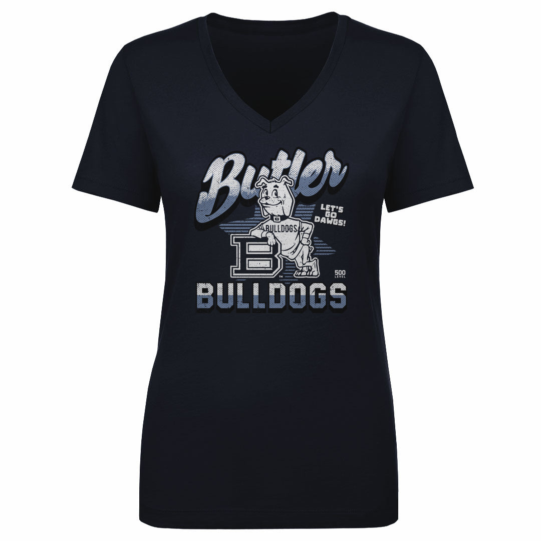 Butler Bulldogs Women's V-Neck T-Shirt | 500 LEVEL
