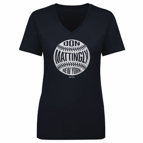 Don Mattingly Women's V-Neck T-Shirt | 500 LEVEL