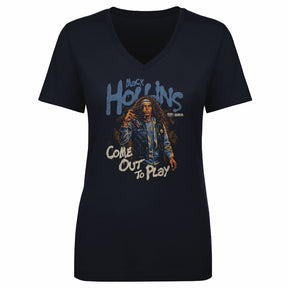Mack Hollins Women's V-Neck T-Shirt | 500 LEVEL