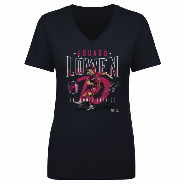 Eduard Lowen Women's V-Neck T-Shirt | 500 LEVEL
