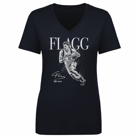 Cooper Flagg Women's V-Neck T-Shirt | 500 LEVEL