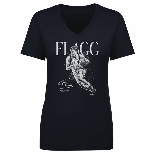 Cooper Flagg Women's V-Neck T-Shirt | 500 LEVEL