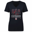 U.S. Soccer Women's V-Neck T-Shirt | 500 LEVEL