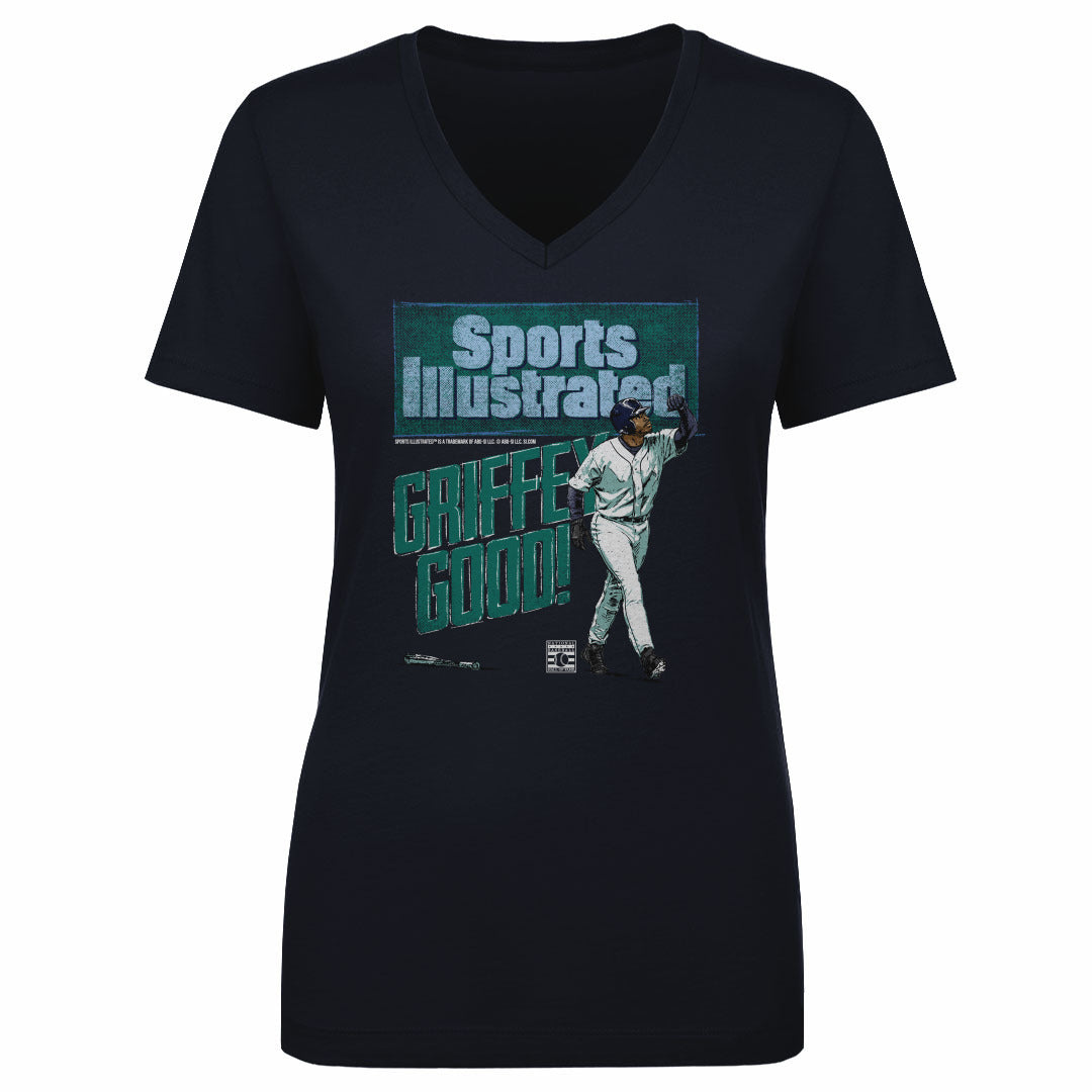 Ken Griffey Jr. Women's V-Neck T-Shirt | 500 LEVEL