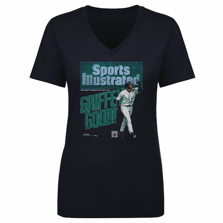 Ken Griffey Jr. Women's V-Neck T-Shirt | 500 LEVEL