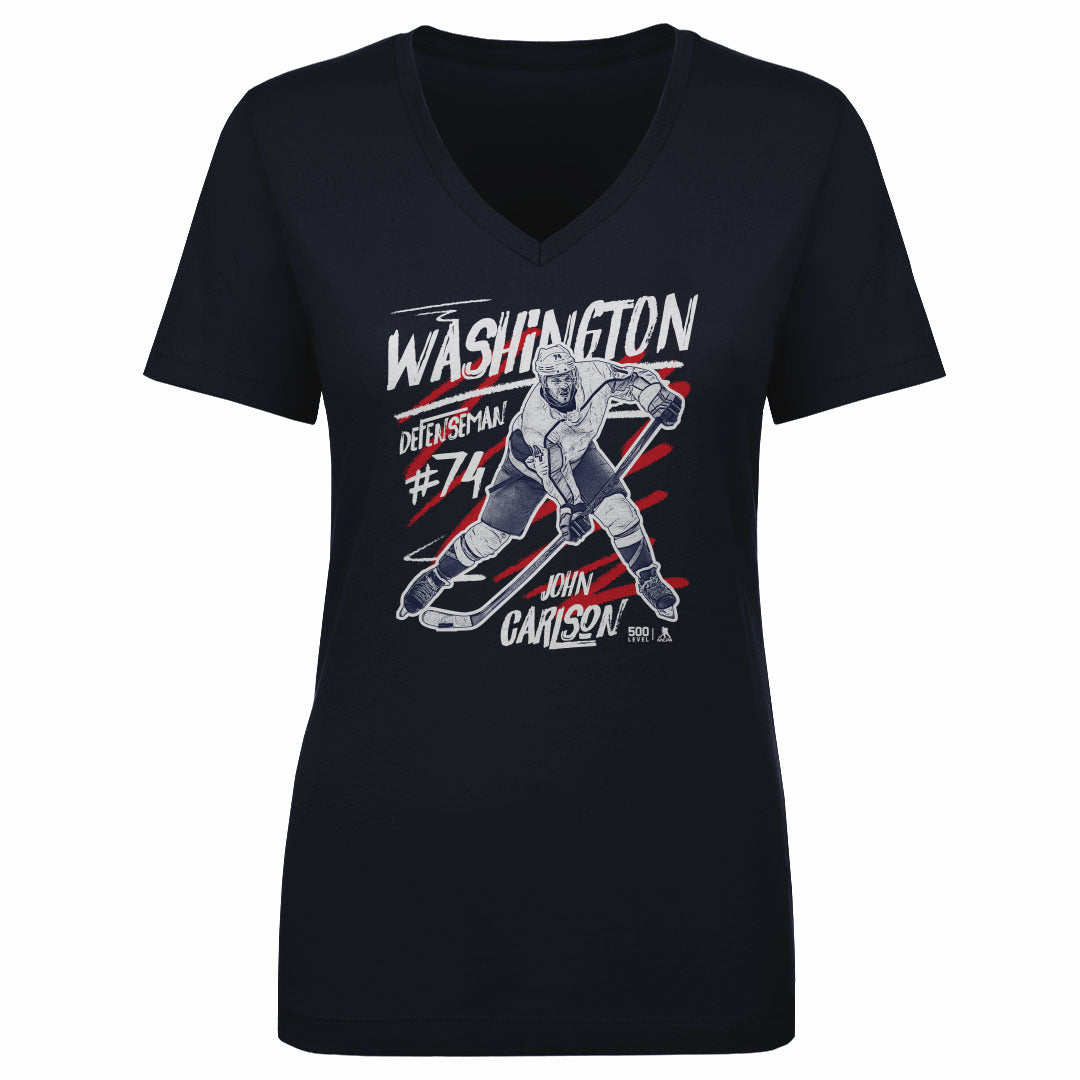 John Carlson Women's V-Neck T-Shirt | 500 LEVEL