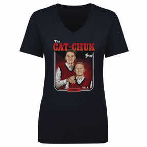 Matthew Tkachuk Women's V-Neck T-Shirt | 500 LEVEL