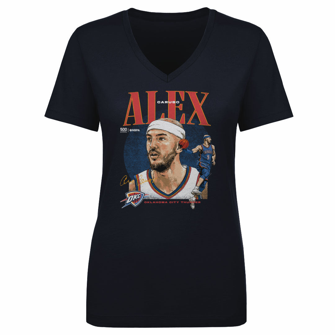 Alex Caruso Women's V-Neck T-Shirt | 500 LEVEL
