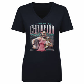Aryna Sabalenka Women's V-Neck T-Shirt | 500 LEVEL