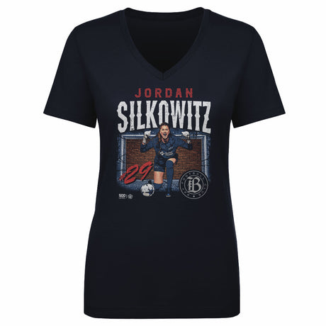 Jordan Silkowitz Women's V-Neck T-Shirt | 500 LEVEL