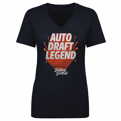 Fantasy Football Women's V-Neck T-Shirt | 500 LEVEL