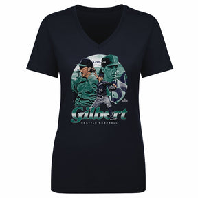 Logan Gilbert Women's V-Neck T-Shirt | 500 LEVEL