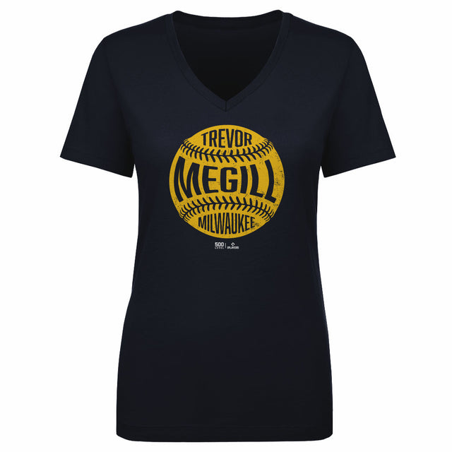 Trevor Megill Women's V-Neck T-Shirt | 500 LEVEL