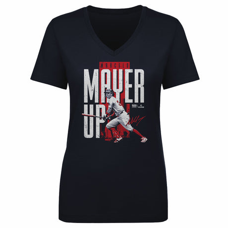 Marcelo Mayer Women's V-Neck T-Shirt | 500 LEVEL