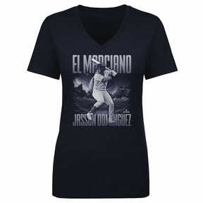 Jasson Dominguez Women's V-Neck T-Shirt | 500 LEVEL