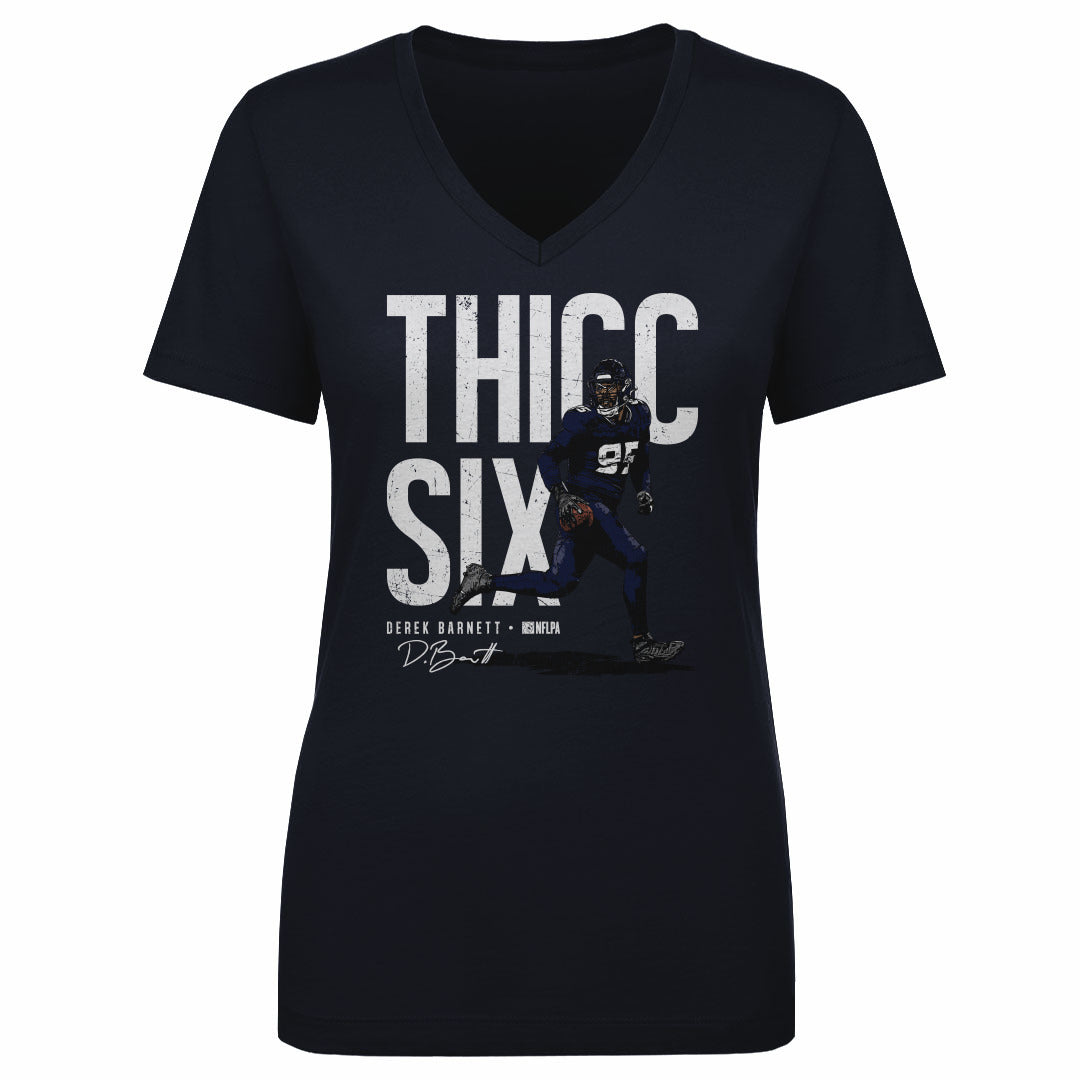 Derek Barnett Women's V-Neck T-Shirt | 500 LEVEL