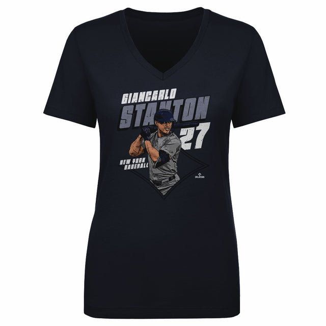 Giancarlo Stanton Women's V-Neck T-Shirt | 500 LEVEL