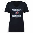Columbus Aviators Women's V-Neck T-Shirt | 500 LEVEL