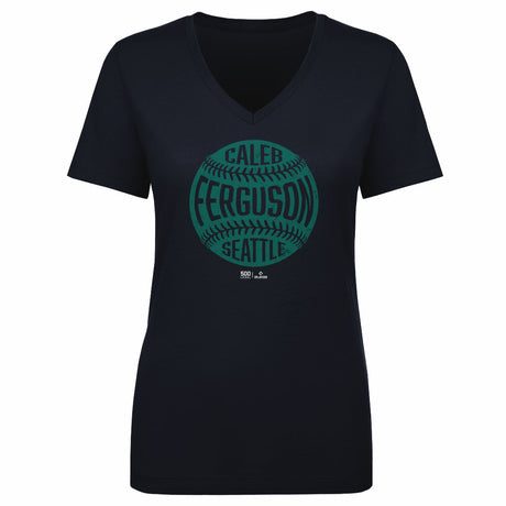 Caleb Ferguson Women's V-Neck T-Shirt | 500 LEVEL