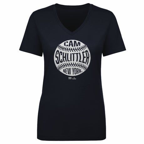 Cam Schlittler Women's V-Neck T-Shirt | 500 LEVEL