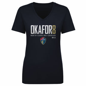 Chioma Okafor Women's V-Neck T-Shirt | 500 LEVEL