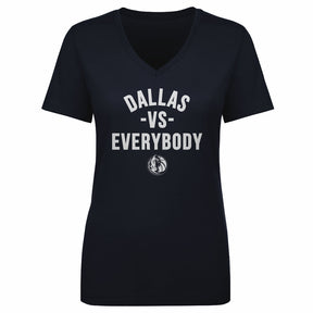 Dallas Mavericks Women's V-Neck T-Shirt | 500 LEVEL