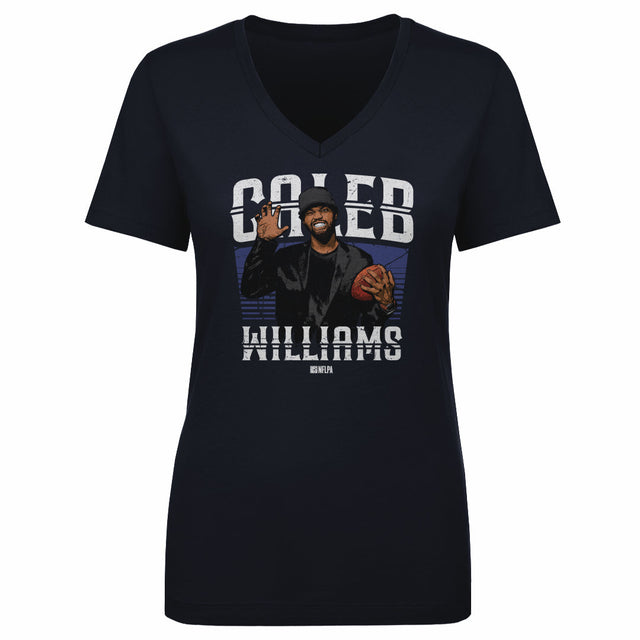 Caleb Williams Women's V-Neck T-Shirt | 500 LEVEL