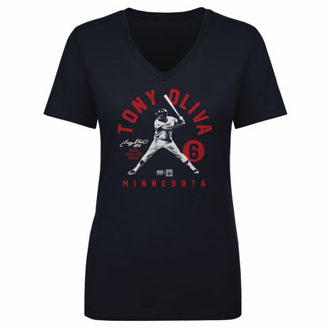 Tony Oliva Women's V-Neck T-Shirt | 500 LEVEL