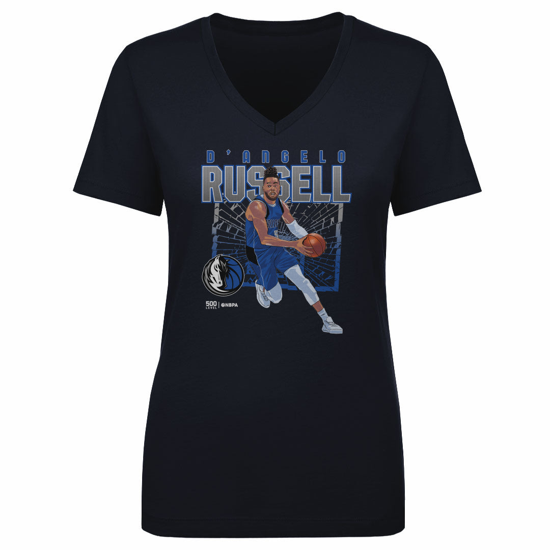 D'Angelo Russell Women's V-Neck T-Shirt | 500 LEVEL