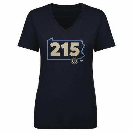 Philadelphia Union Women's V-Neck T-Shirt | 500 LEVEL