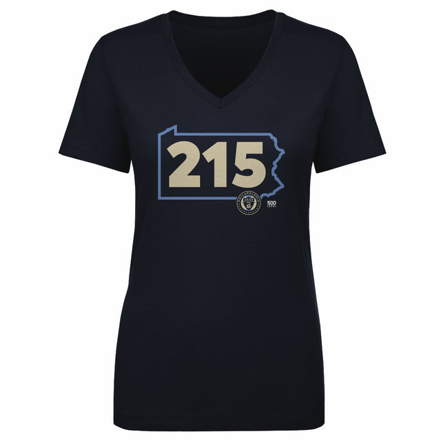 Philadelphia Union Women's V-Neck T-Shirt | 500 LEVEL