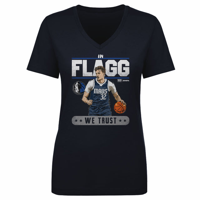 Cooper Flagg Women's V-Neck T-Shirt | 500 LEVEL
