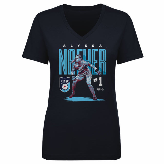 Alyssa Naeher Women's V-Neck T-Shirt | 500 LEVEL