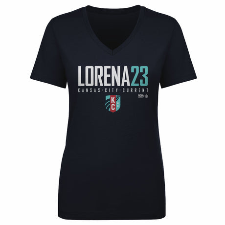 Lorena Women's V-Neck T-Shirt | 500 LEVEL