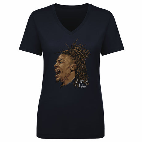 Ja Morant Women's V-Neck T-Shirt | 500 LEVEL