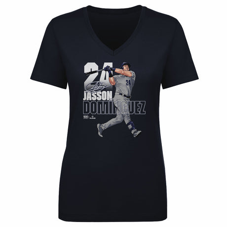 Jasson Dominguez Women's V-Neck T-Shirt | 500 LEVEL
