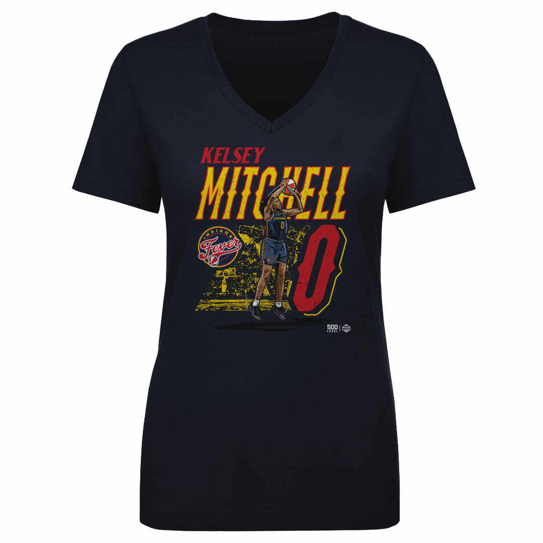 Kelsey Mitchell Women's V-Neck T-Shirt | 500 LEVEL