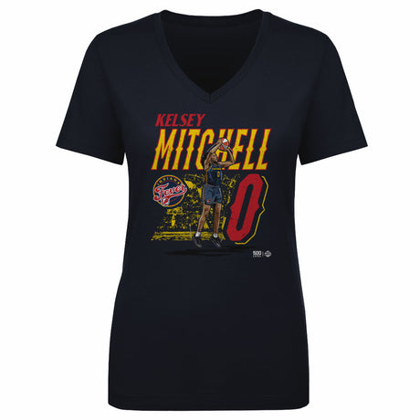 Kelsey Mitchell Women's V-Neck T-Shirt | 500 LEVEL