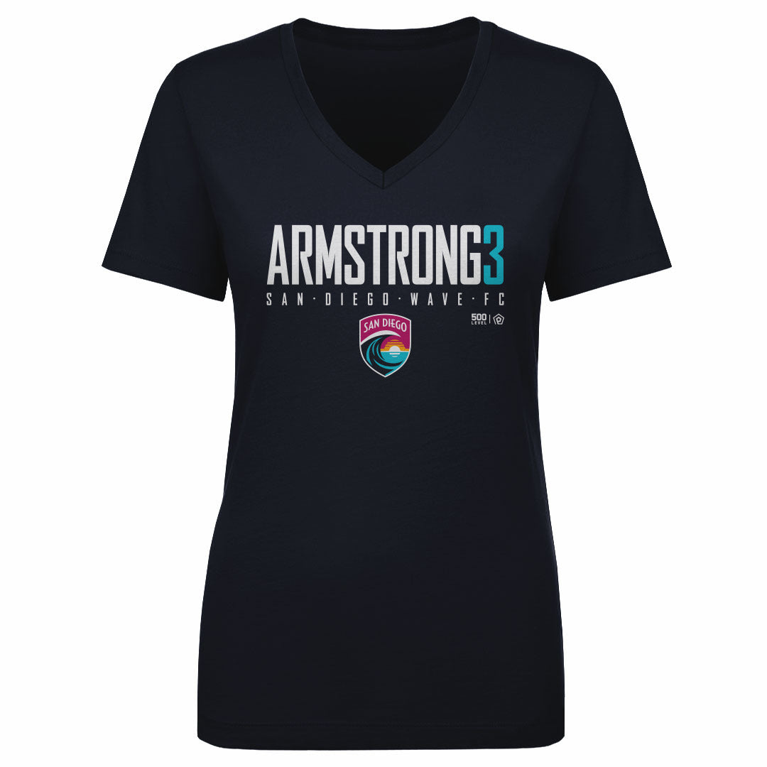 Trinity Armstrong Women's V-Neck T-Shirt | 500 LEVEL