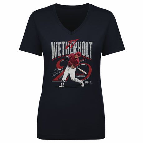 JJ Wetherholt Women's V-Neck T-Shirt | 500 LEVEL