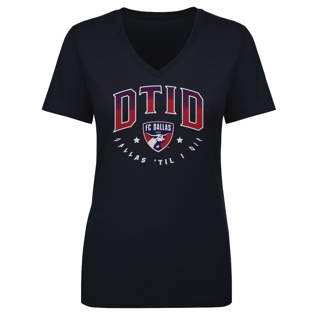 FC Dallas Women&#39;s V-Neck T-Shirt | 500 LEVEL