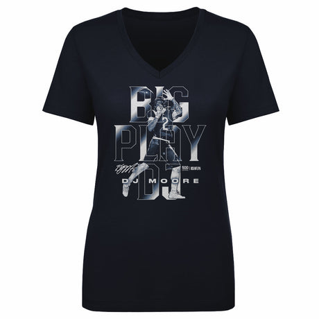D.J. Moore Women's V-Neck T-Shirt | 500 LEVEL