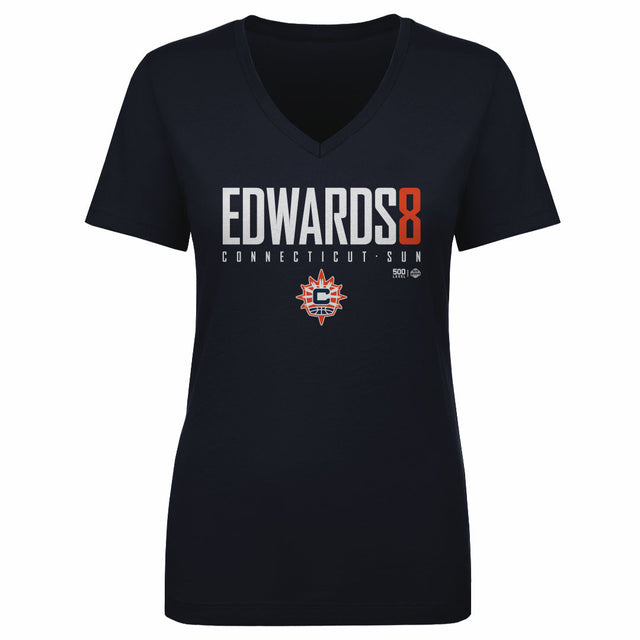 Aaliyah Edwards Women's V-Neck T-Shirt | 500 LEVEL