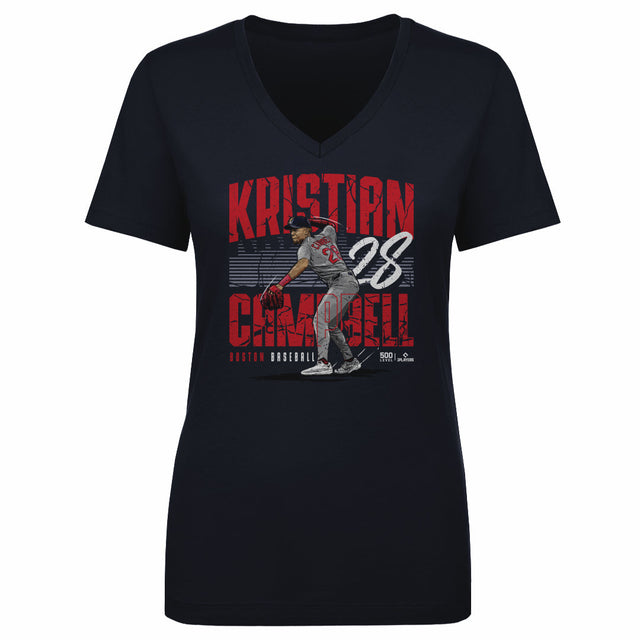 Kristian Campbell Women's V-Neck T-Shirt | 500 LEVEL